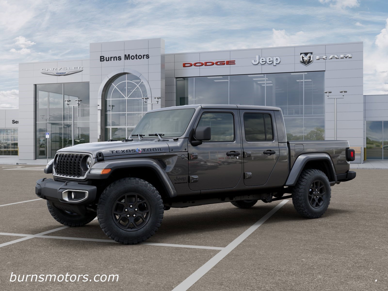 New 2026 Granite Crystal Metallic Clear-Coat Exterior Paint Jeep Texas Trail image 2