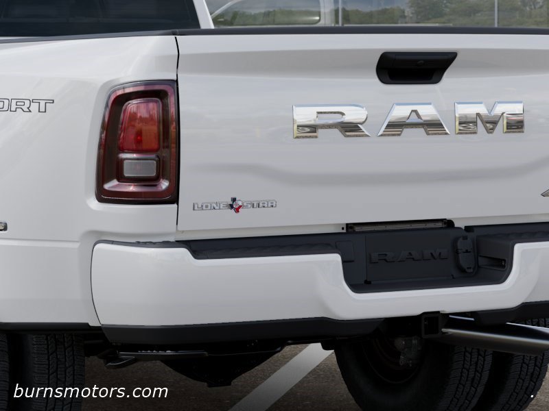 New 2026 Bright White Clear-Coat Exterior Paint RAM Lone Star Dually image 13