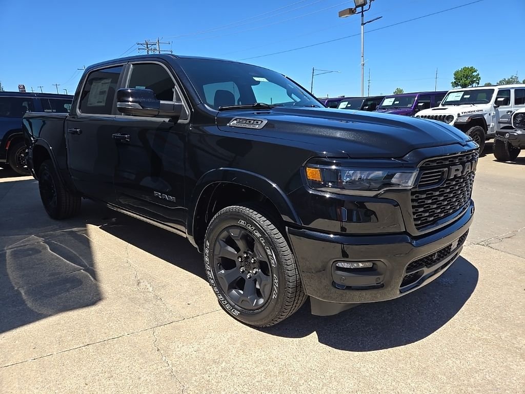 New 2026 Diamond Black Crystal Pearl-Coat Exterior Paint RAM Big Horn/Lone Star image 14