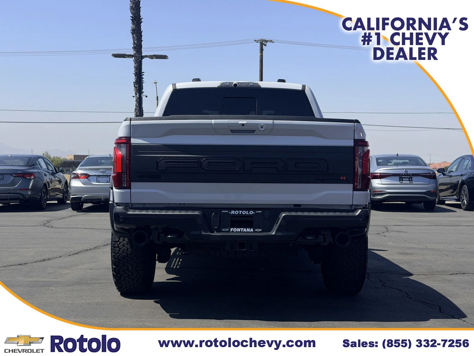 Used 2025 SPACE WHITE METAL Ford Raptor image 5