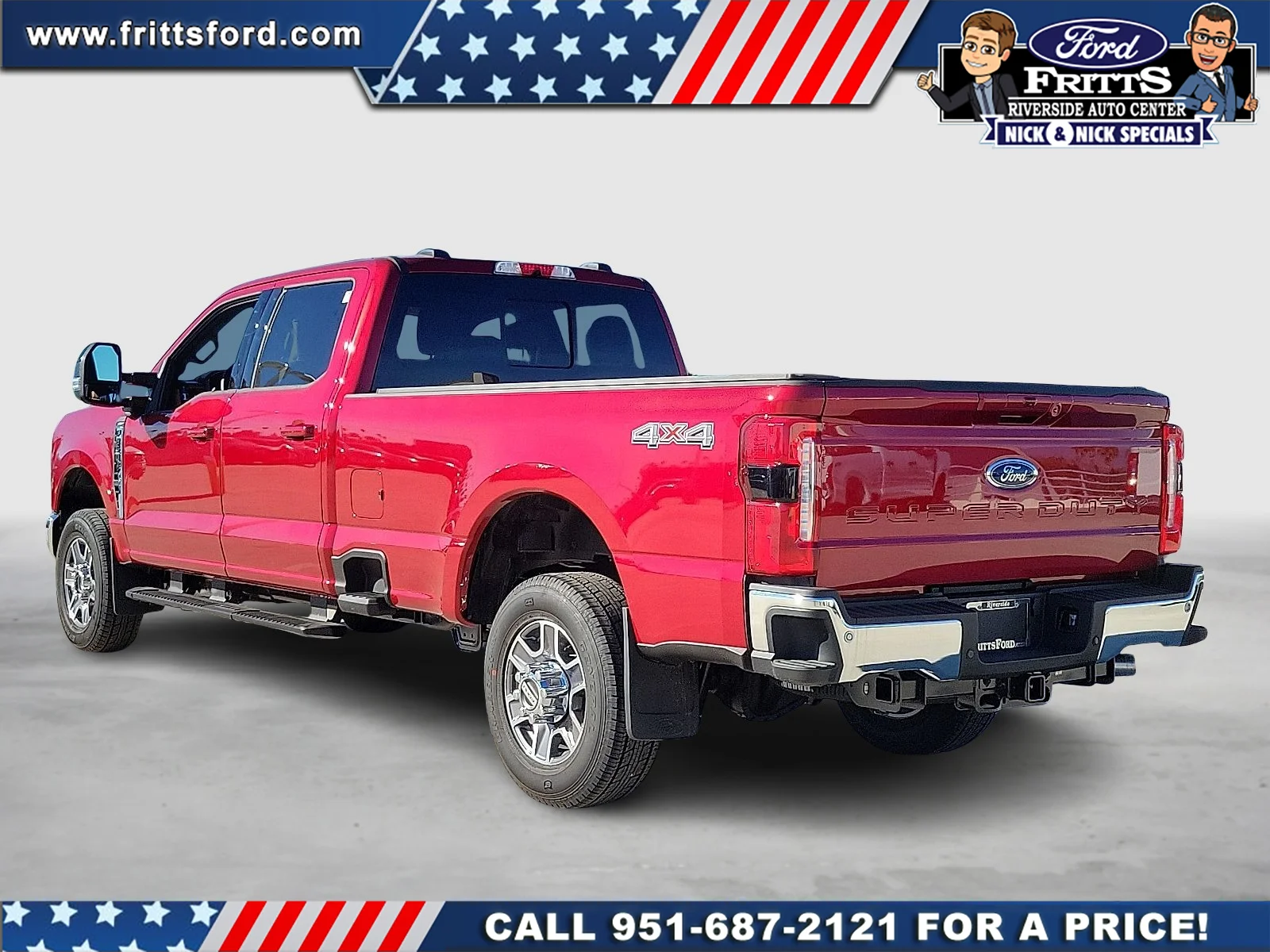 Used 2026 Ruby Red Metallic Ford LARIAT image 2