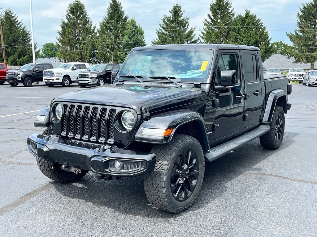 Used 2021 Black Jeep Overland image 2