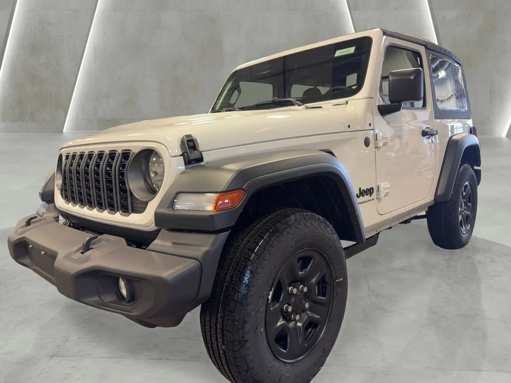 New 2026 Bright White Clear-Coat Exterior Paint Jeep Sport image 3
