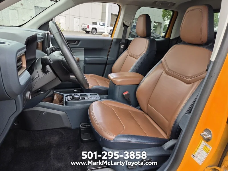 Used 2022 Orange FORD LARIAT FWD SUPERCREW image 9