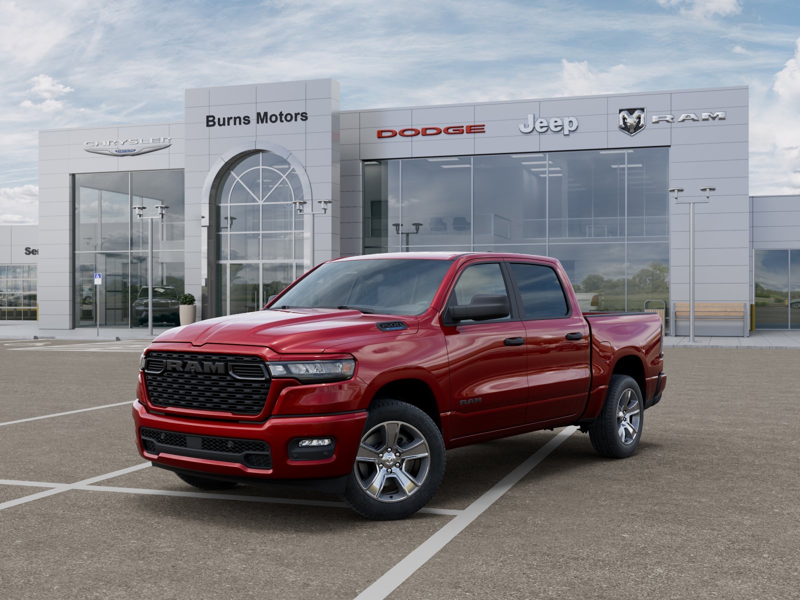 New 2026 Molten Red Pearl-Coat Exterior Paint RAM Express image 27