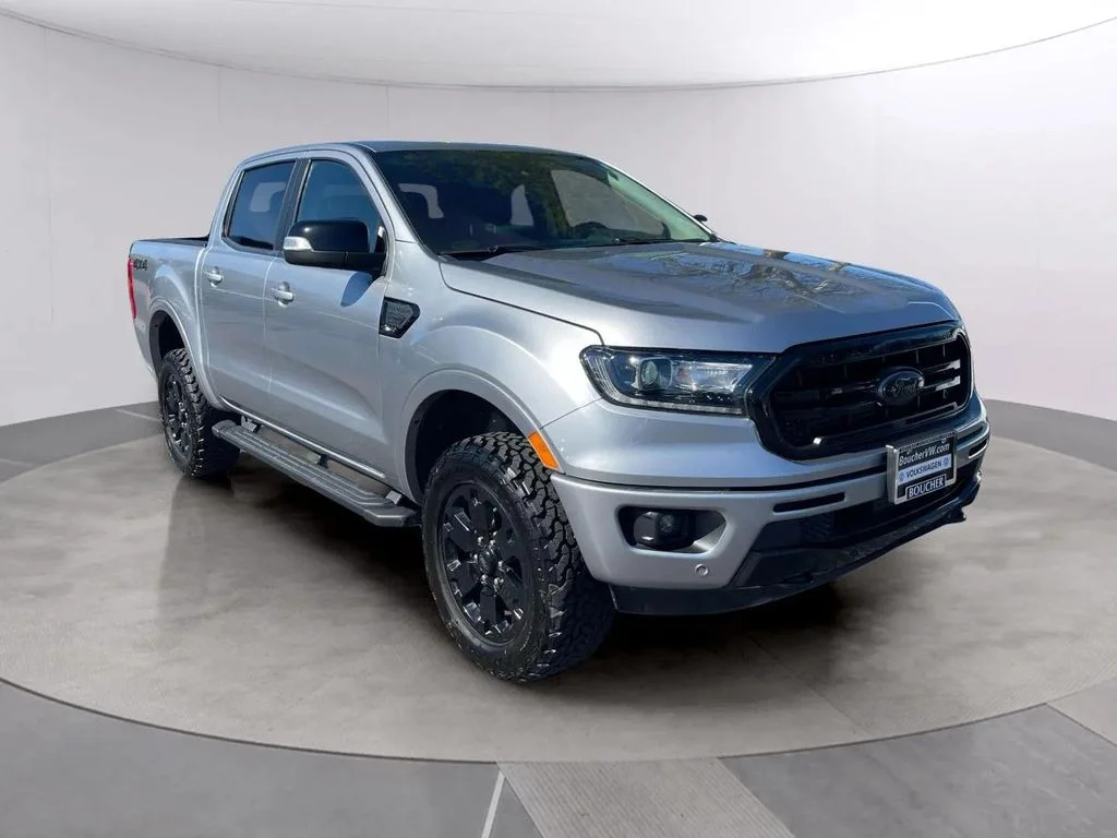 Used 2021 Iconic Silver Metallic Ford Lariat image 7