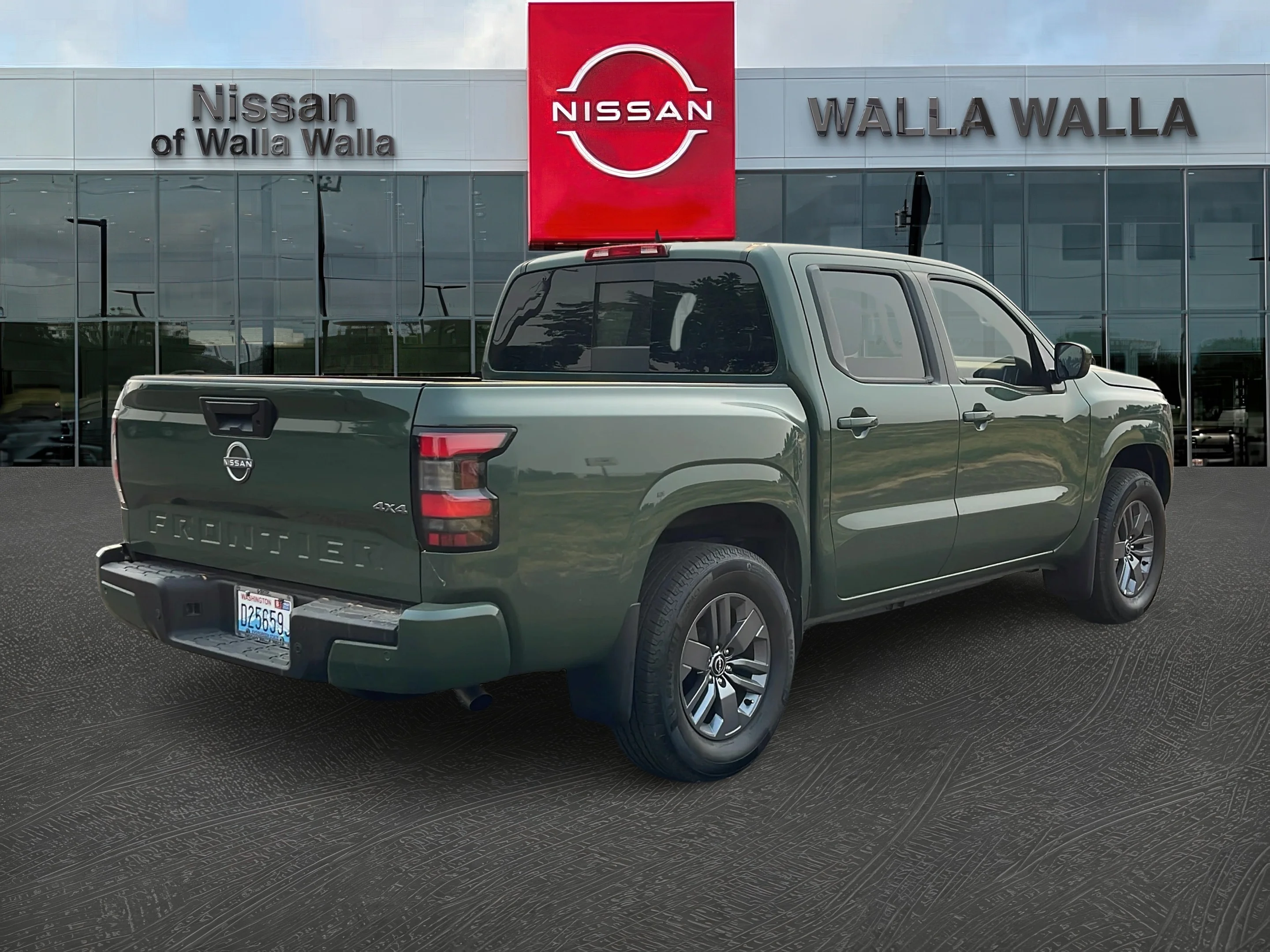 Used 2025 Tactical Green Metallic Nissan SV image 7