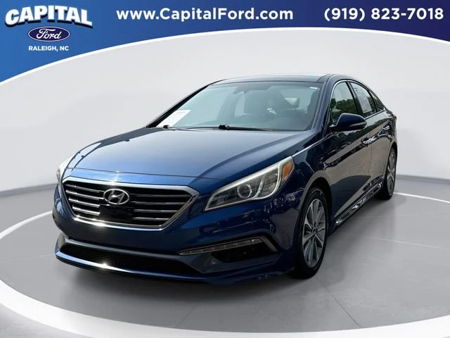 Used 2016 Blue Hyundai Limited image 1