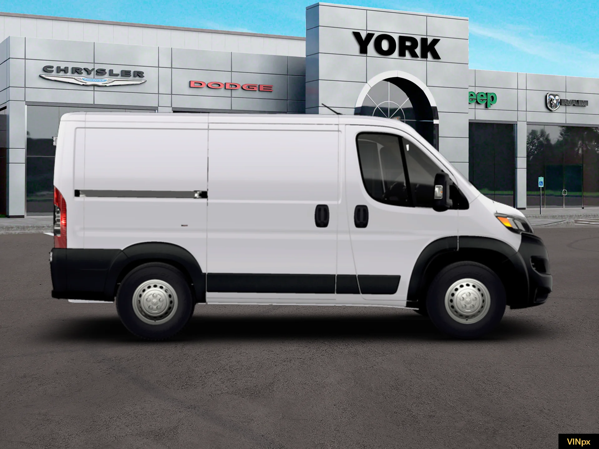 New 2026 Bright White Clear-Coat Exterior Paint RAM Tradesman image 21