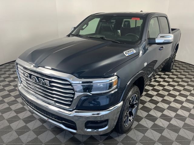 New 2026 Forged Blue Metallic Exterior Paint RAM Laramie image 2