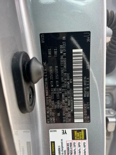 Used 2025 Silver Toyota XLE image 14