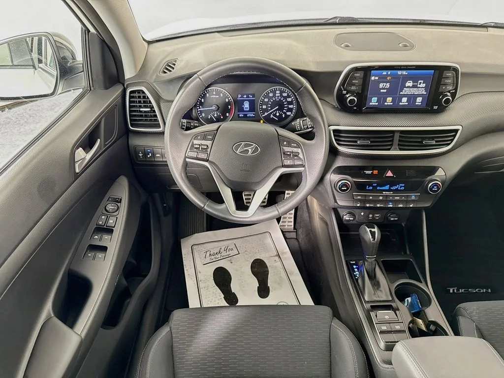 Used 2019 Dazzling White Hyundai Night image 6