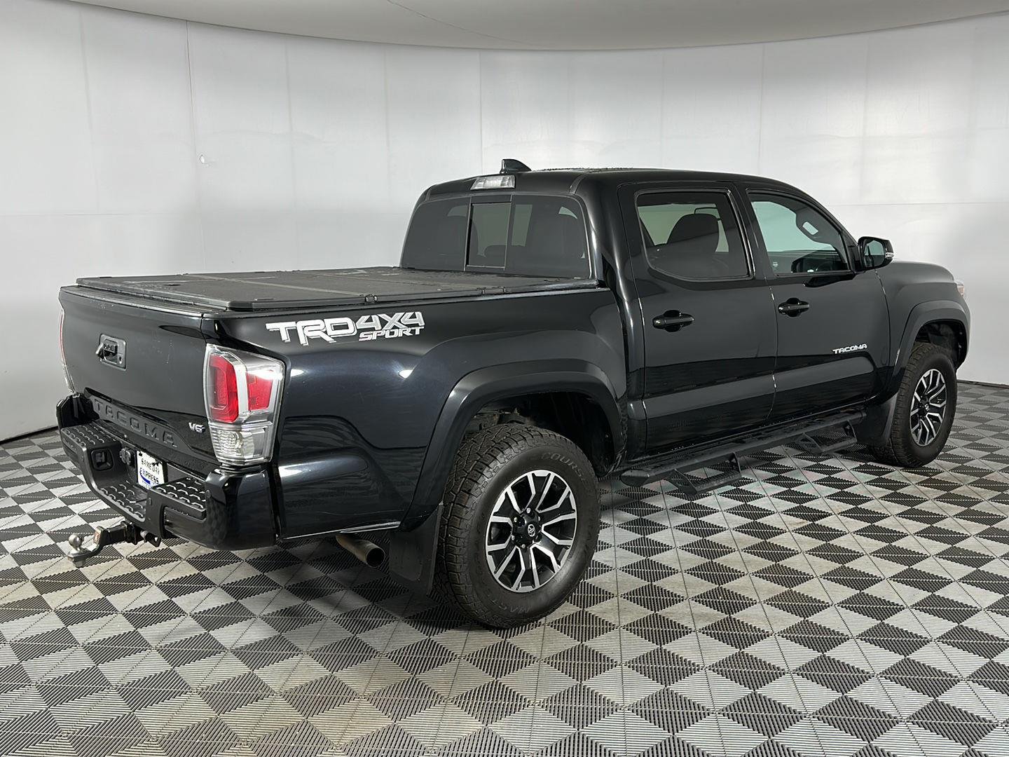 Used 2022 Midnight Black Metallic Toyota TRD Sport image 26