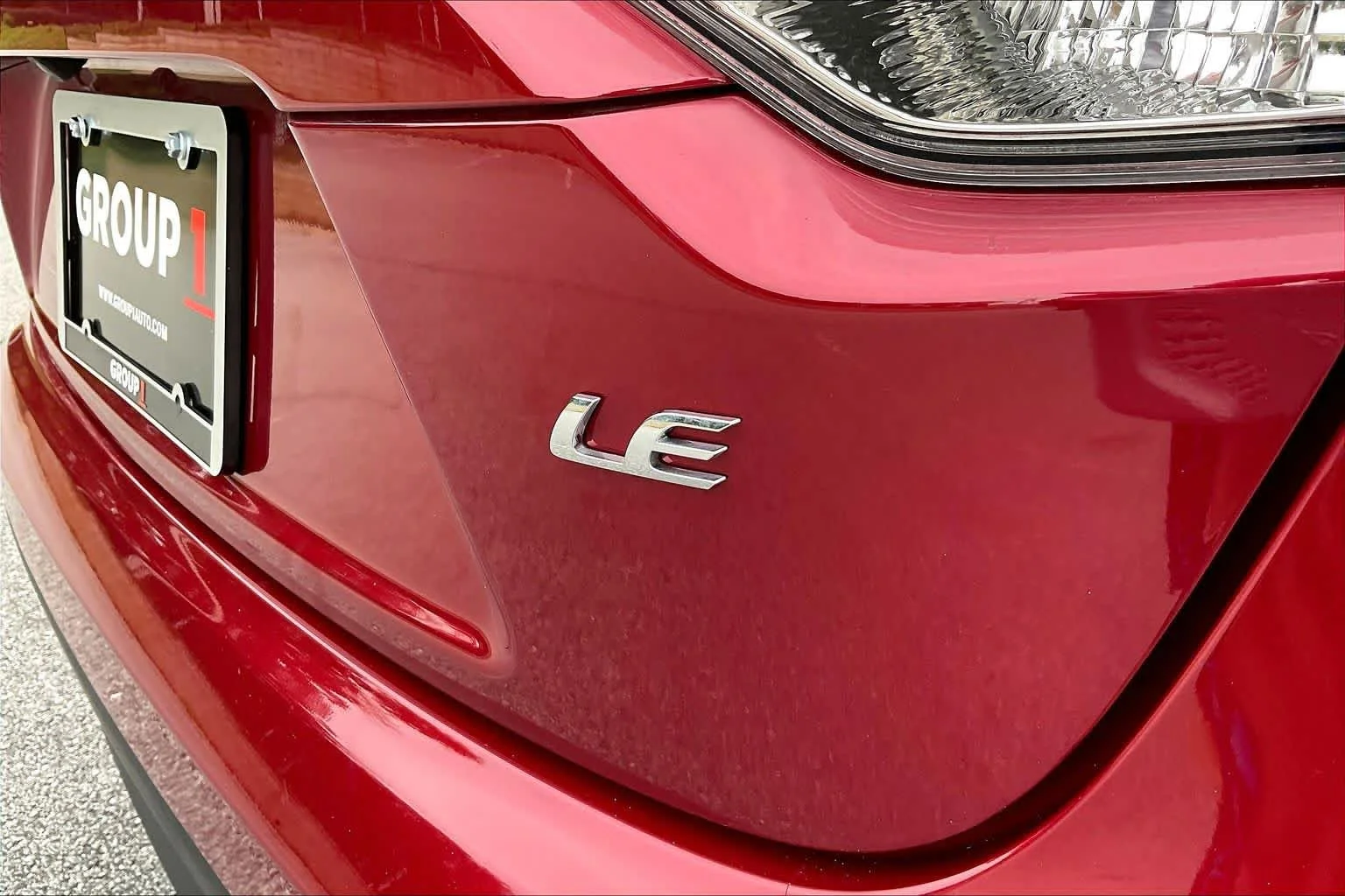 Used 2024 Ruby Flare Pearl Toyota LE image 10