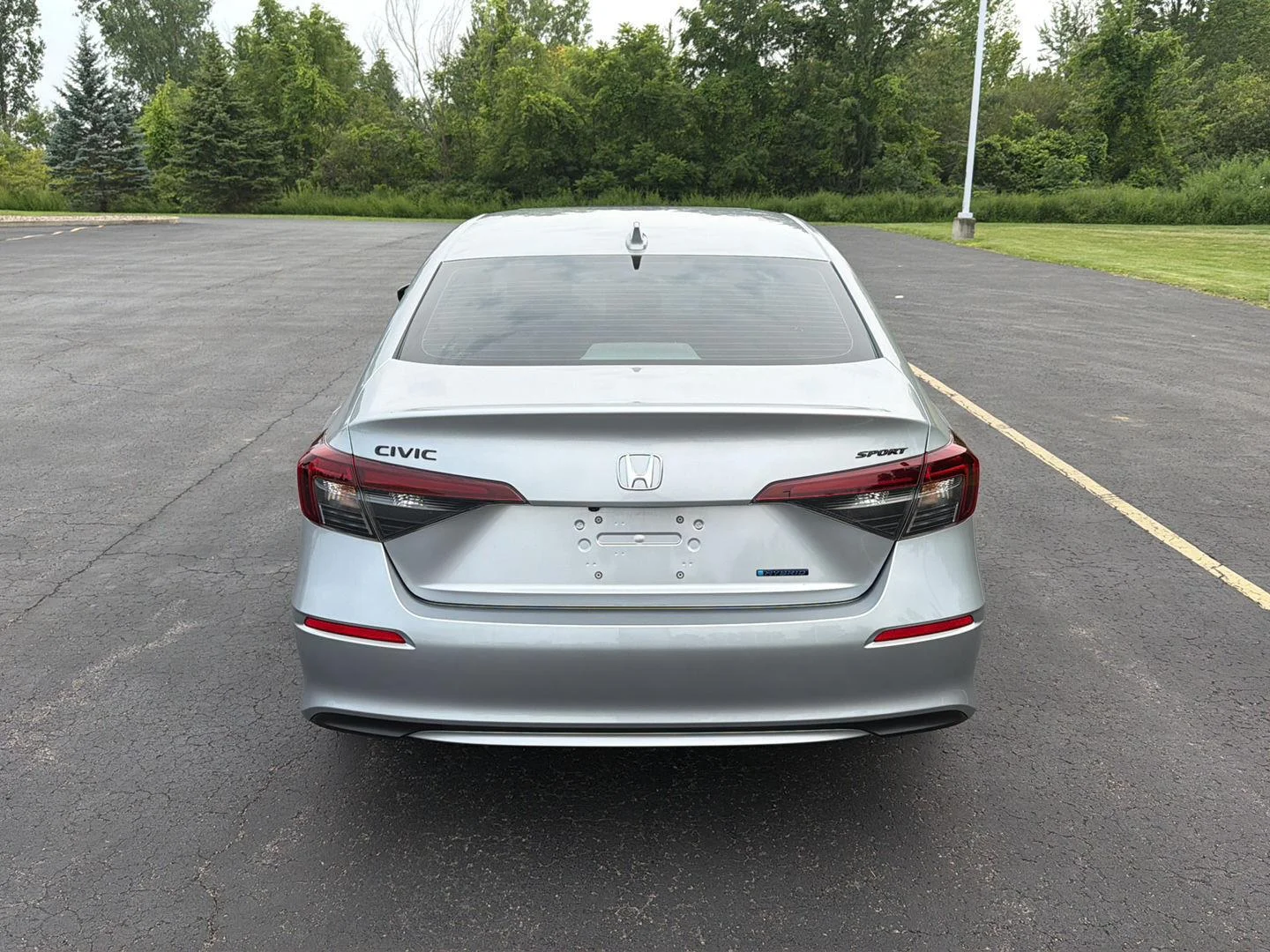 Used 2026 Solar Silver Metallic Honda Sport image 6