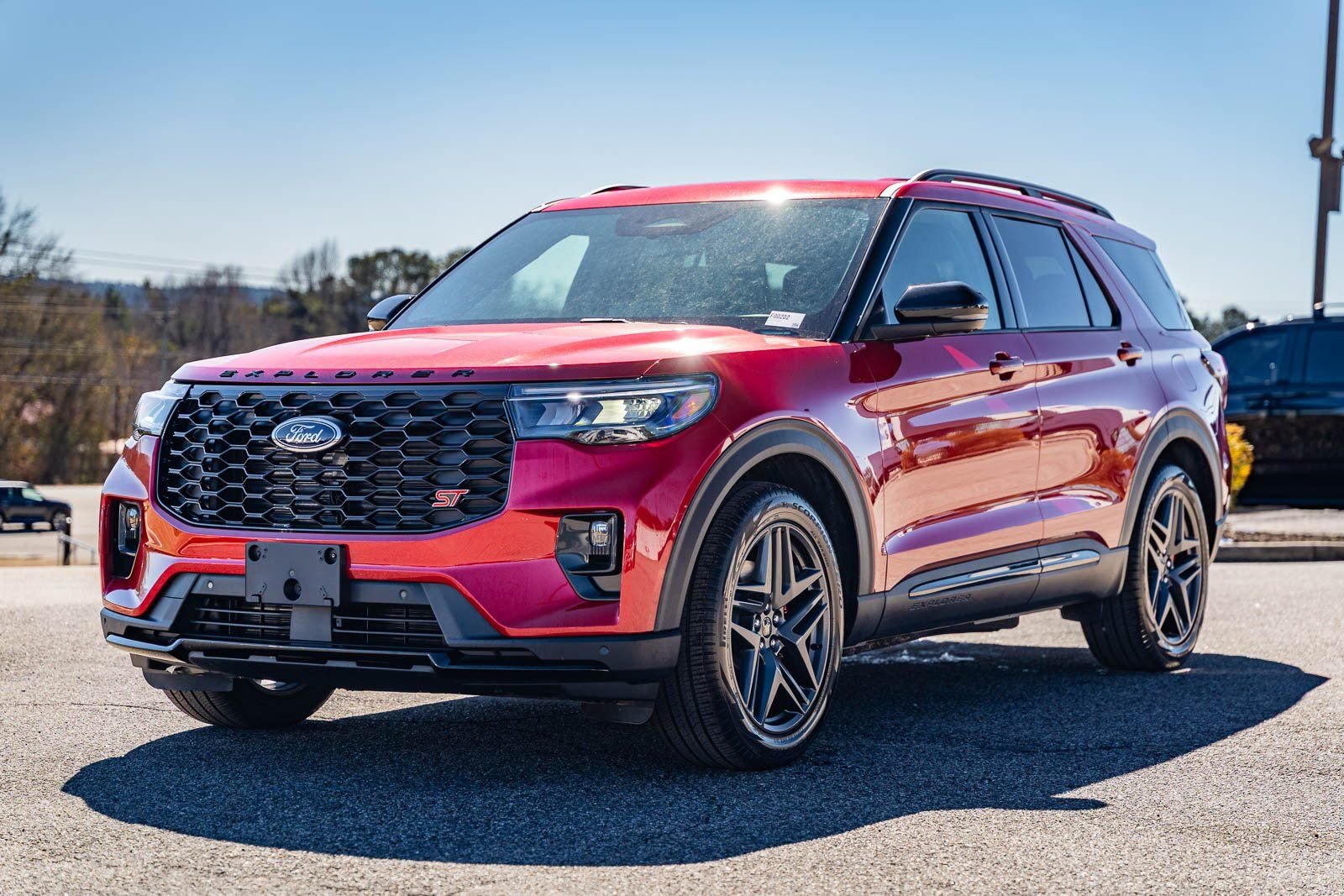 New 2026 Rapid Red Metallic Tinted Clearcoat Ford ST image 2