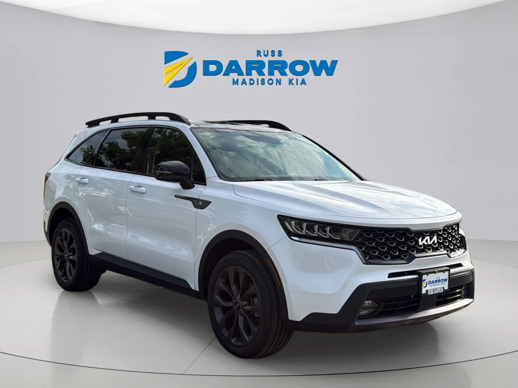 Used 2023 Glacial White Pearl Kia X-Line EX image 7