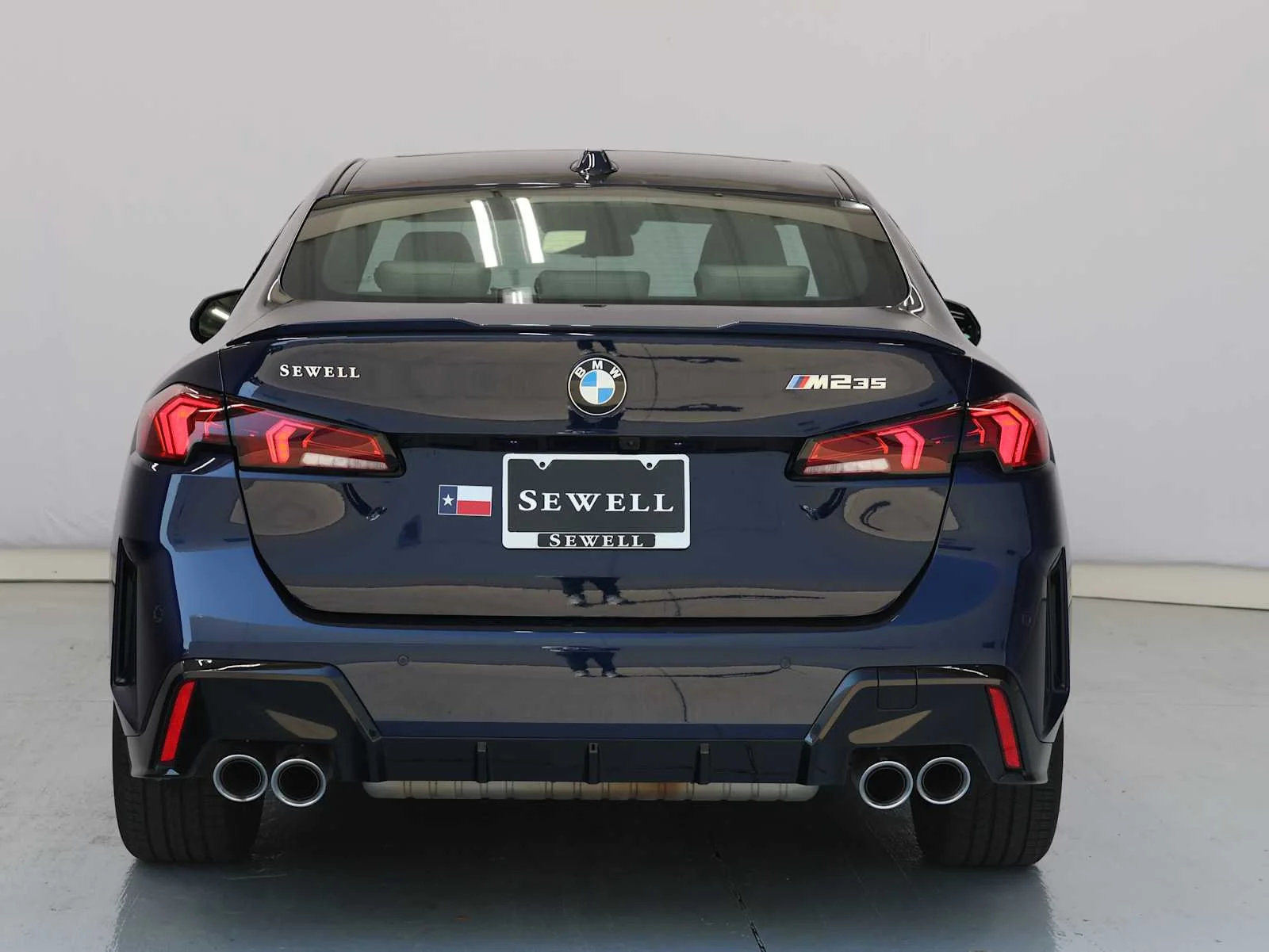 Certified Used 2025 Tanzanite Blue II Metallic BMW M235 xDrive image 8