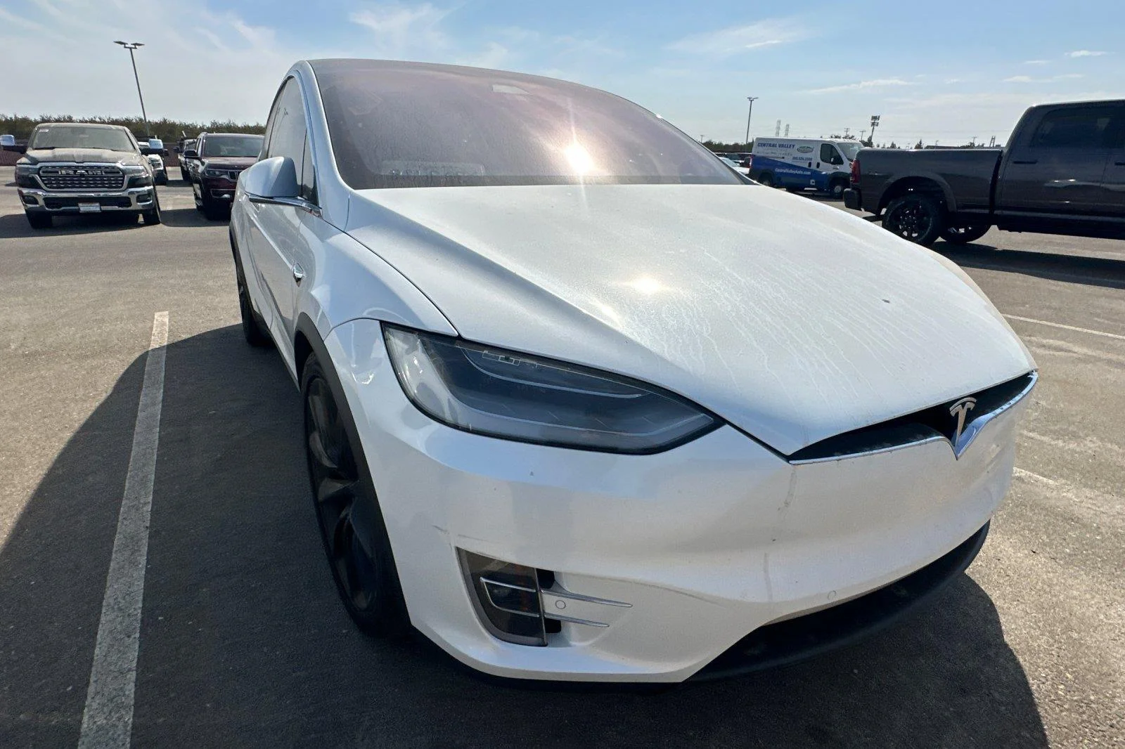 Used 2020 Tesla Model X Performance with VIN 5YJXCBE48LF303885 for sale in Modesto, CA