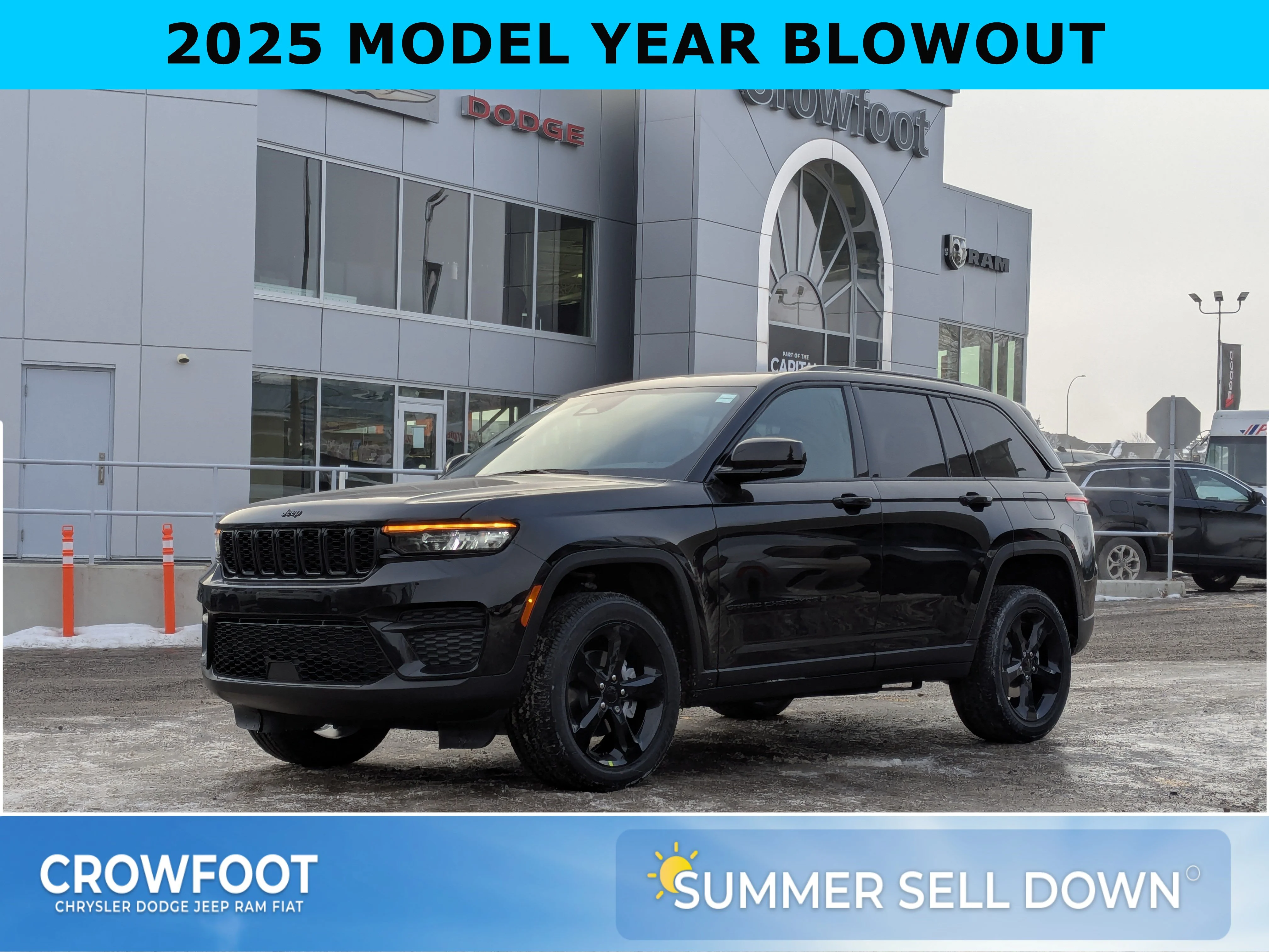 New 2025 Black Jeep Altitude - - Power Sunroof - Power Liftgate - Wireless Charging - 20 Black Wheels & More image 1