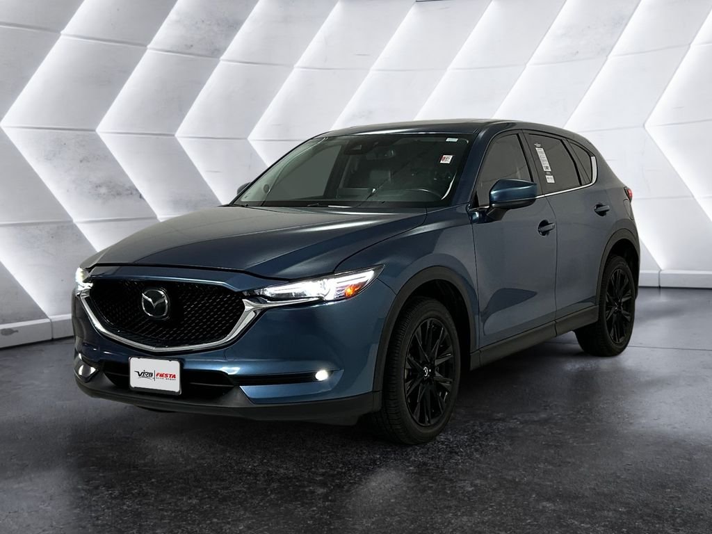 Used 2021 Blue Mazda Grand Touring Reserve image 3