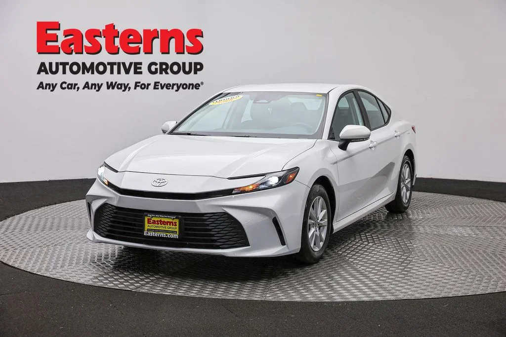 Used 2025 White Toyota LE image 1