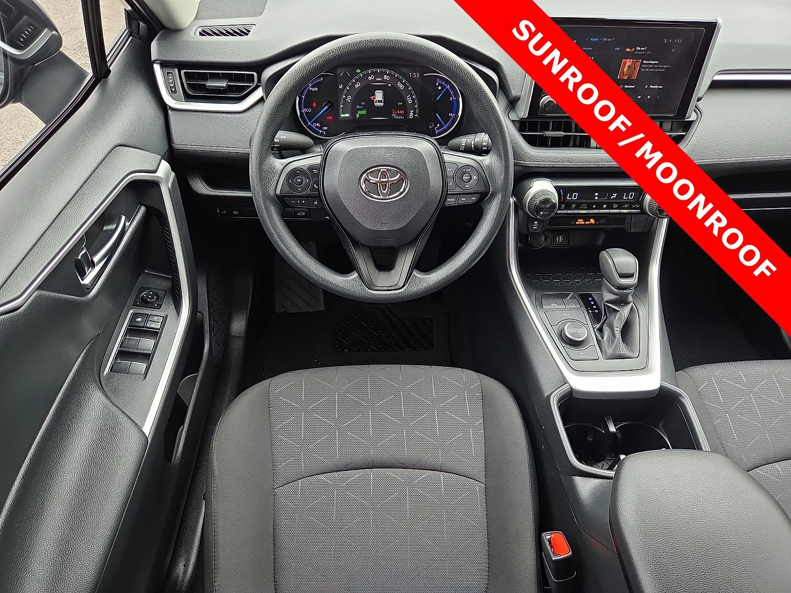 Used 2025 Magnetic Gray Metallic Toyota Hybrid XLE image 11