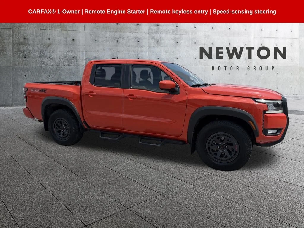 Certified Used 2025 Orange Nissan PRO-4X image 1