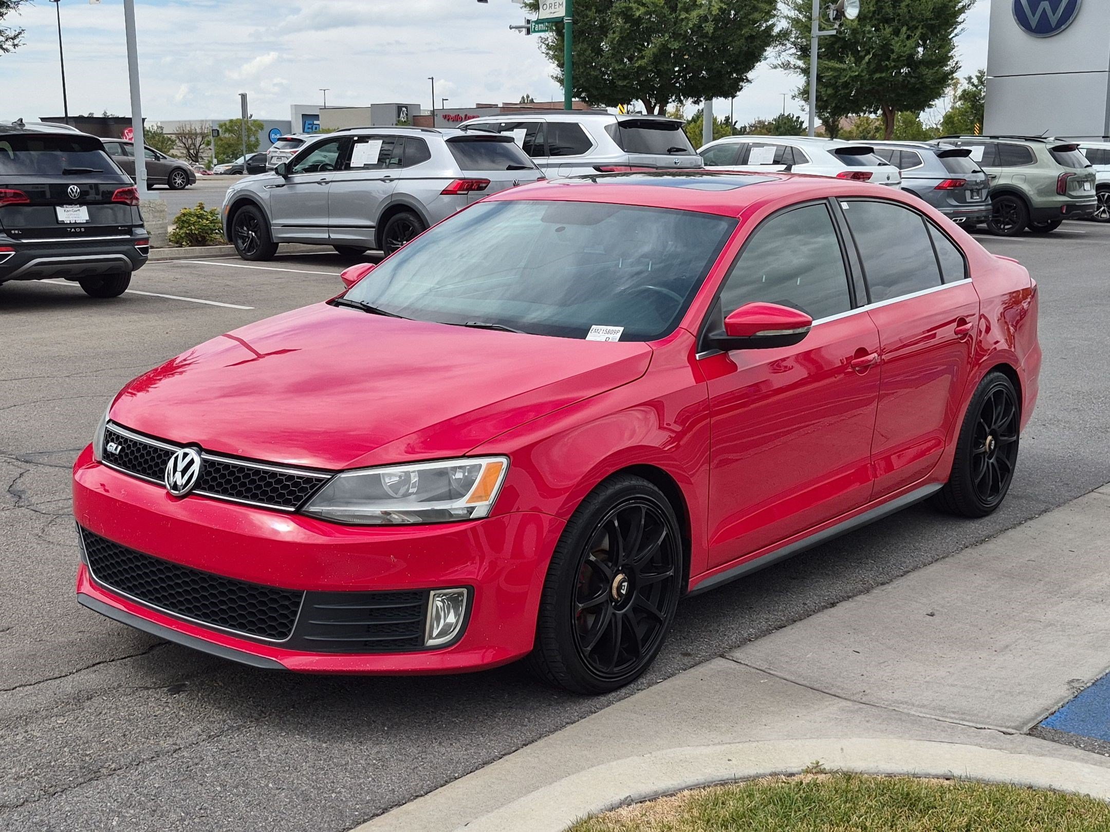 Used 2014 Tornado Red Volkswagen GLI Autobahn image 7