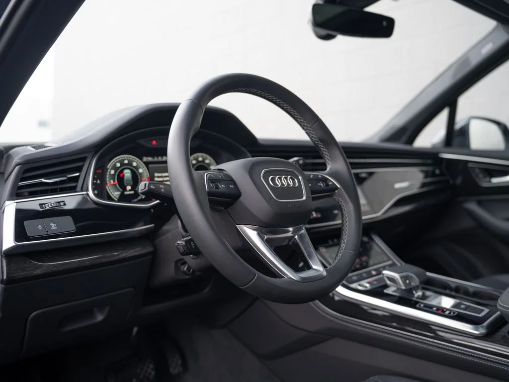 Used 2025 Blue Audi 45 Premium Plus image 4