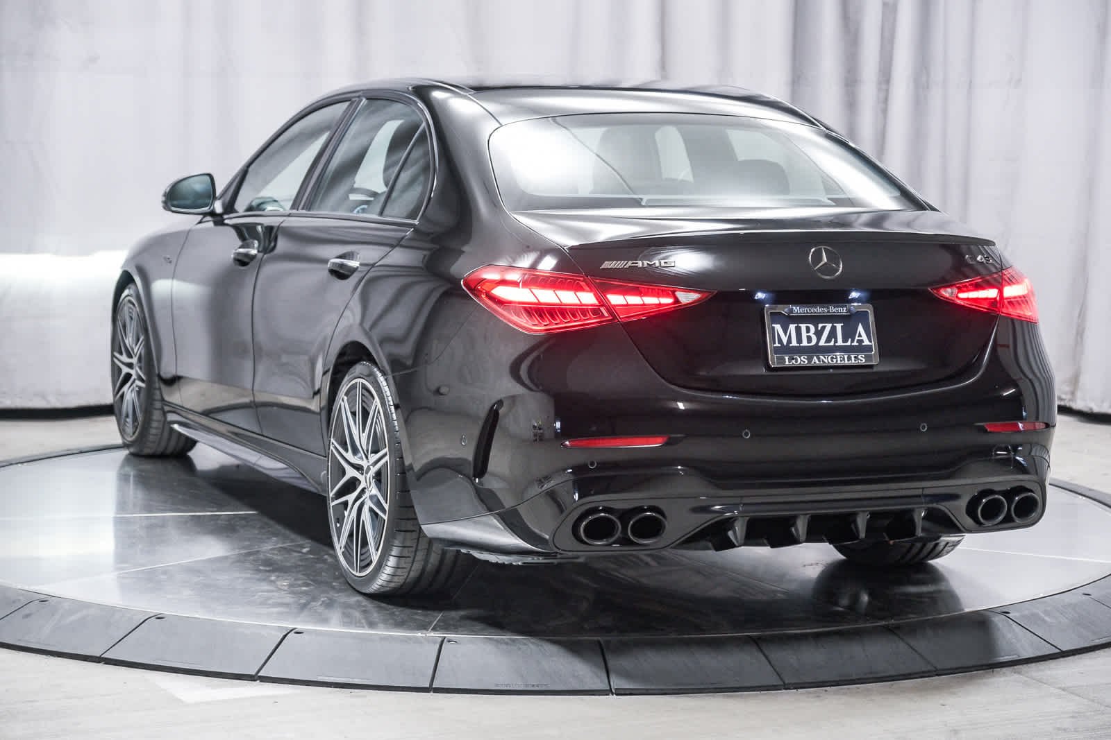 Certified Used 2023 Black Mercedes-Benz AMG® C 43 image 2
