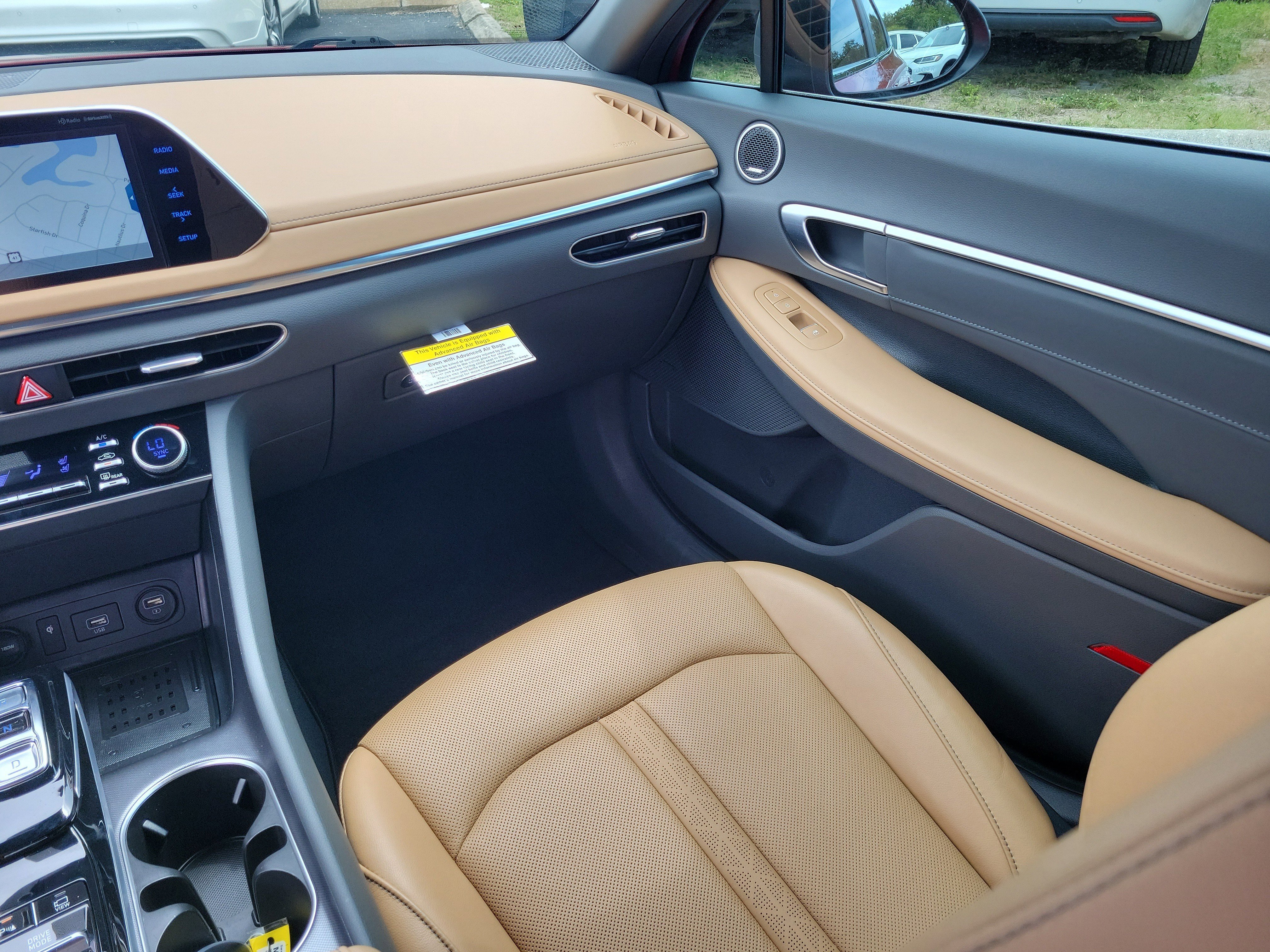 Used 2021 Calypso Red Hyundai Limited image 16