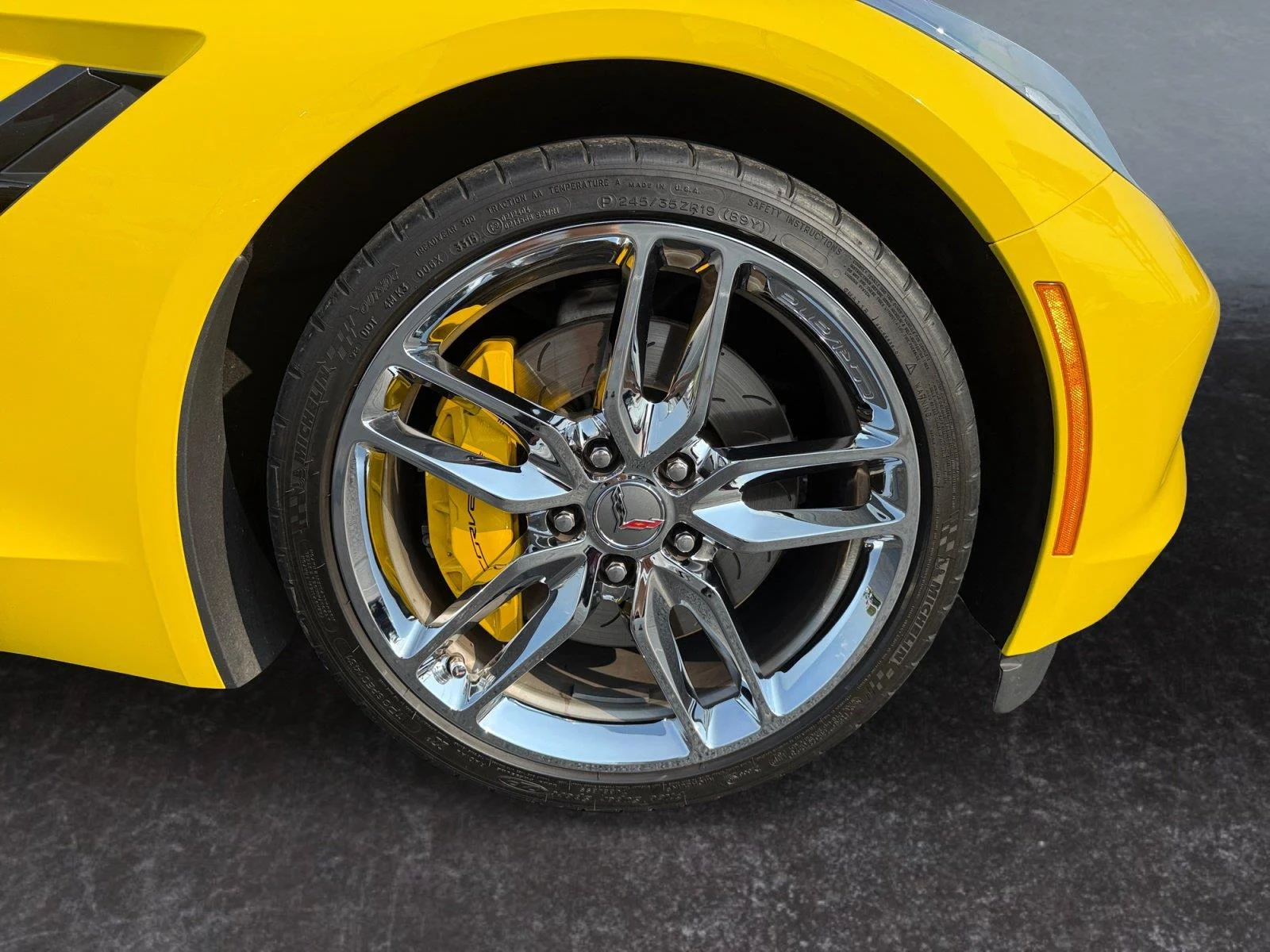 Used 2016 Corvette Racing Yellow Tintcoat Chevrolet Z51 3LT image 24