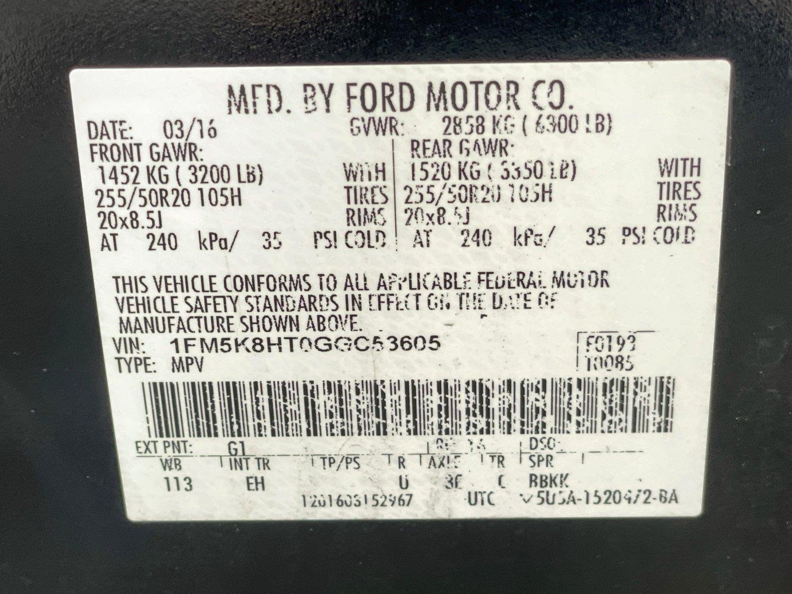 Used 2016 Black Ford Platinum image 35