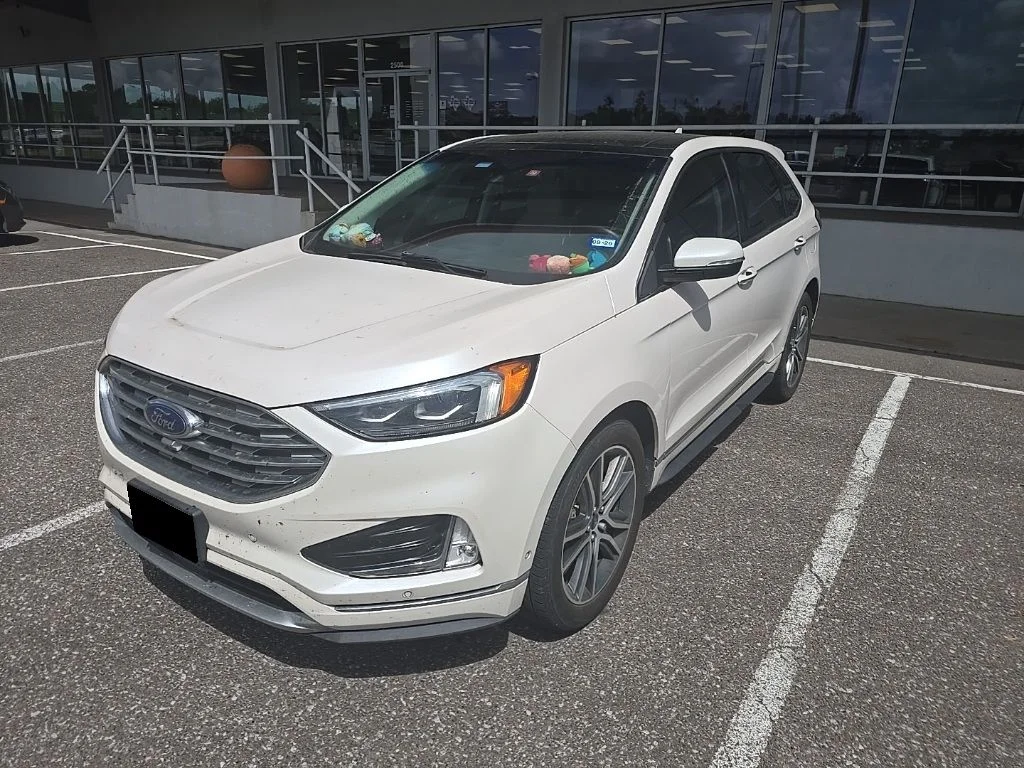 Used 2019 Ford Edge Titanium with VIN 2FMPK3K92KBB87714 for sale in Orange, TX