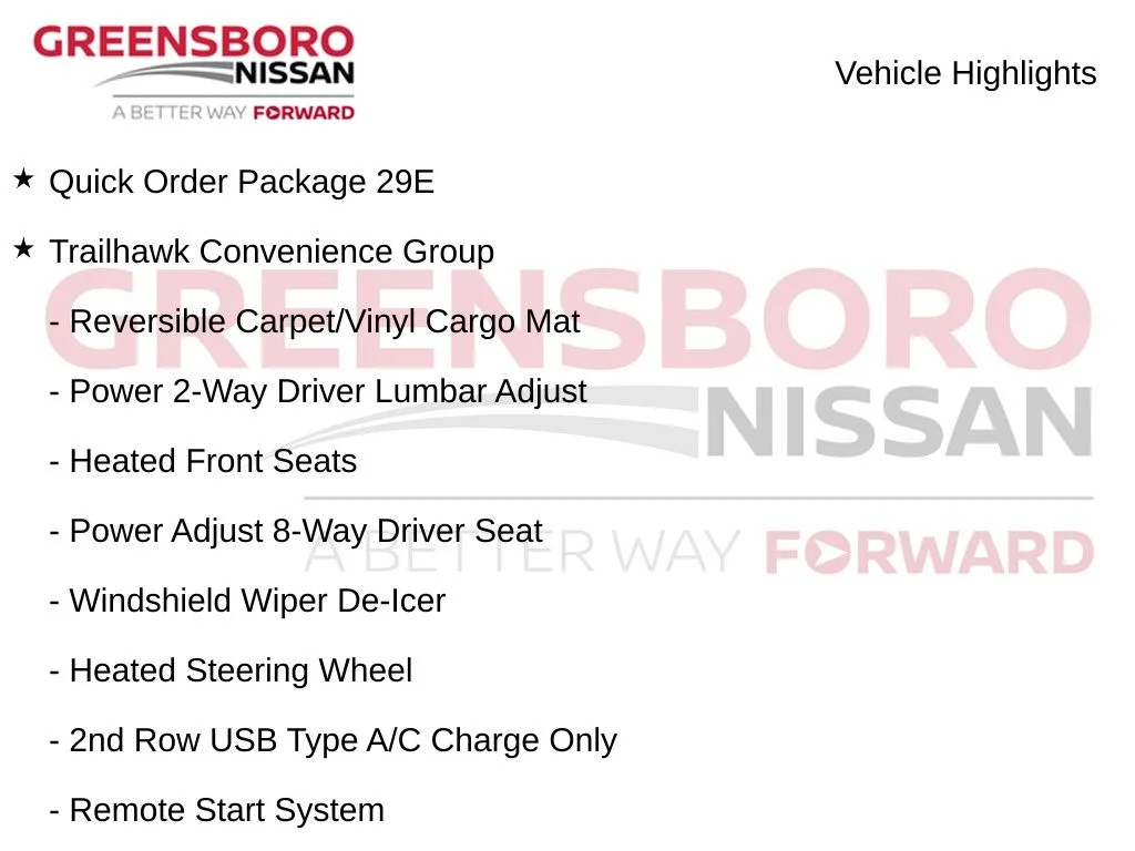 Used 2025 White Jeep Trailhawk image 2