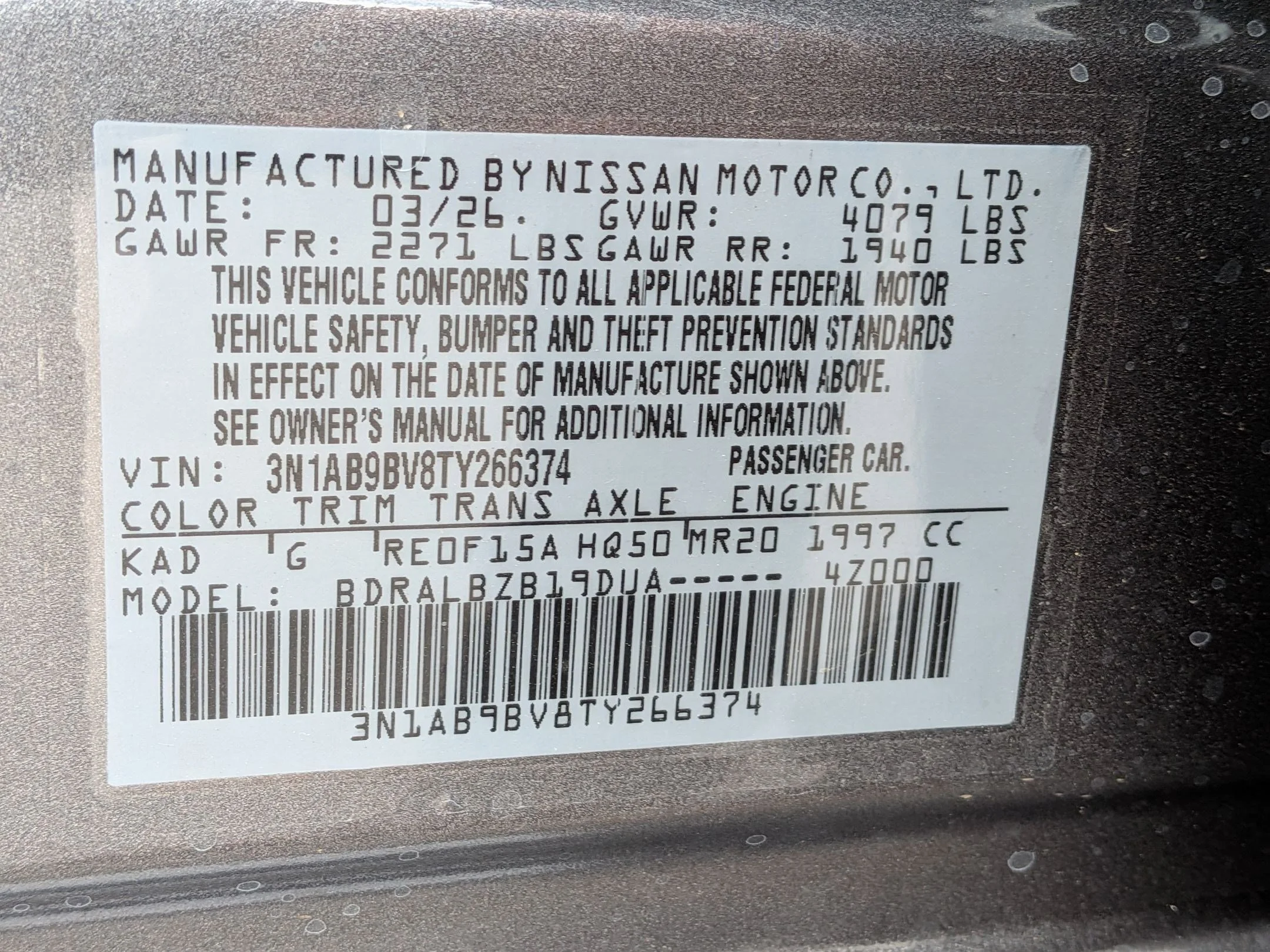 New 2026 Gun Metallic Nissan S image 28