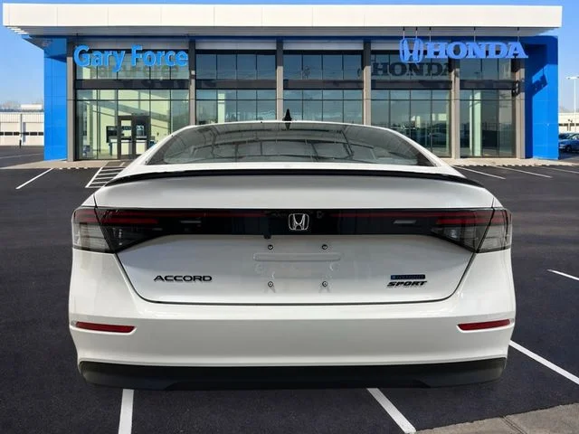 New 2026 Platinum White Pearl Honda Sport image 4