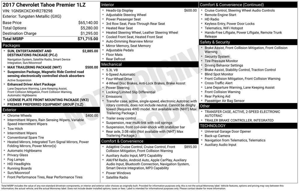 Used 2017 Tungsten Metallic Chevrolet Premier image 29