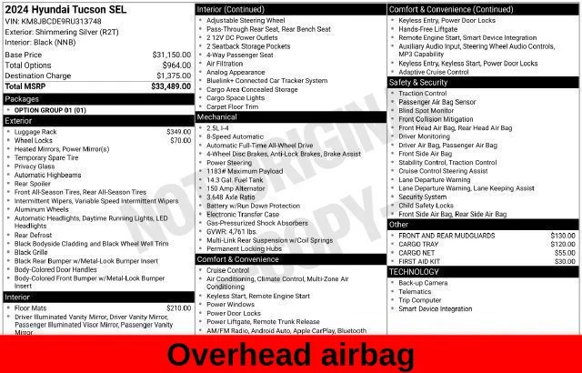 Used 2024 Silver Hyundai SEL image 35