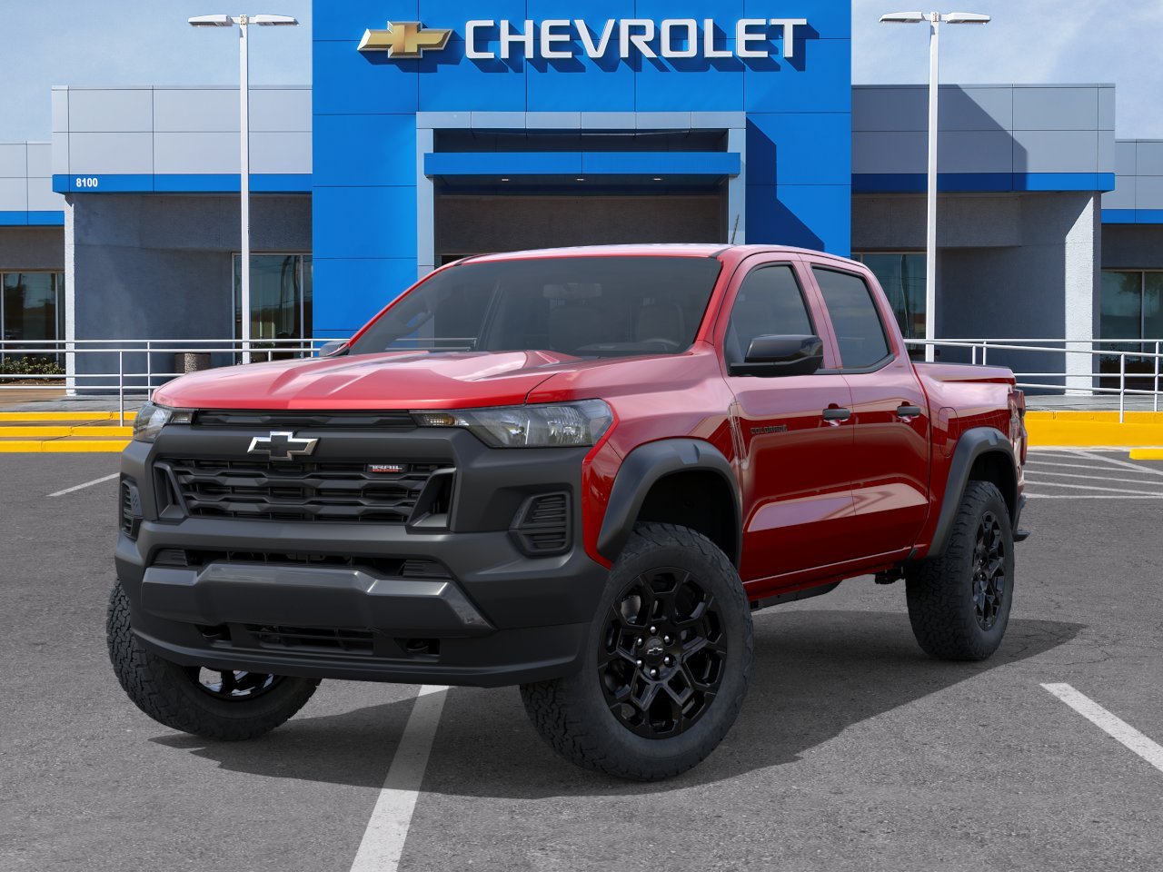 New 2026 Radiant Red Tintcoat Chevrolet Trail Boss image 6