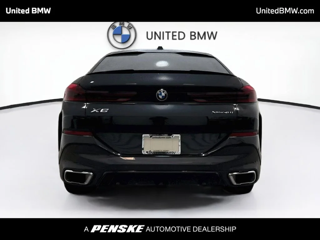 Certified Used 2025 Black Sapphire Metallic BMW xDrive40i image 6