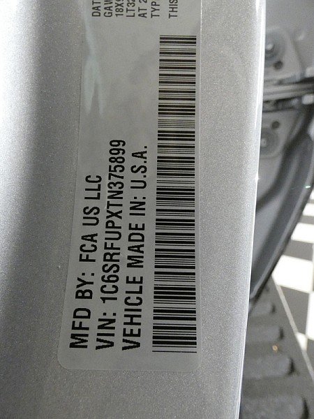New 2026 Silver Zynith Exterior Paint RAM RHO 4x4 Crew Cab 5