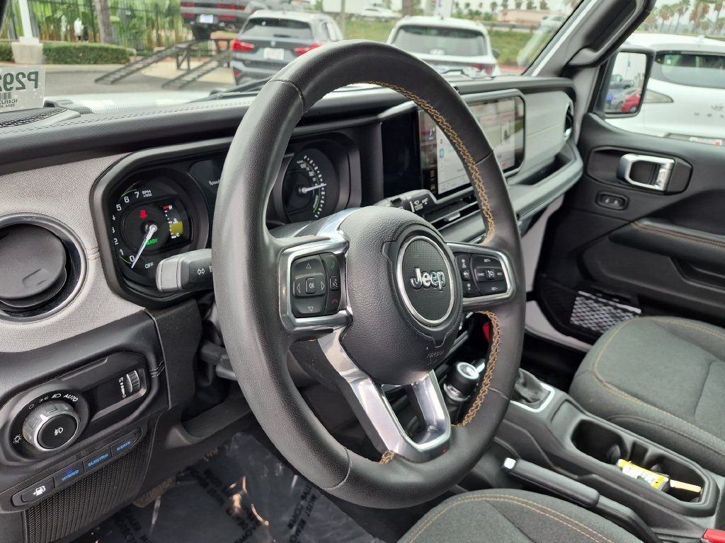 Used 2024 White Jeep Sahara 4xe image 18