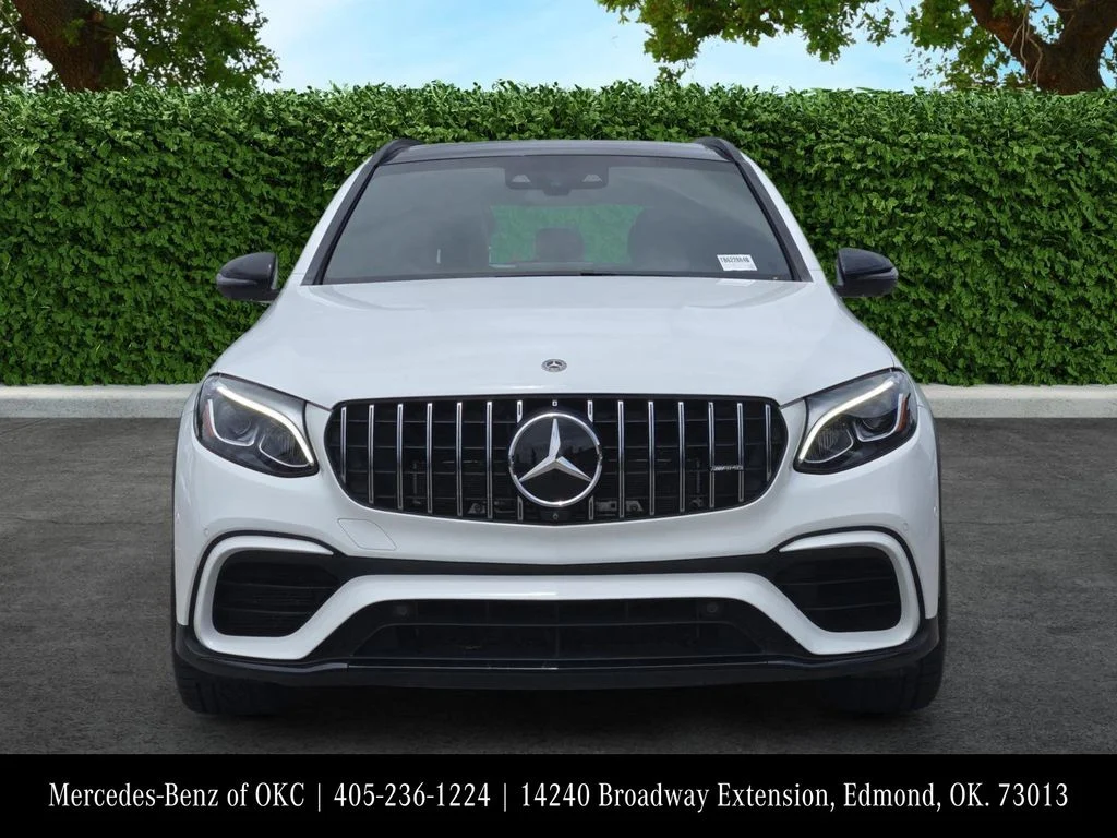 Used 2019 Polar White Mercedes-Benz GLC 63 AMG® image 2