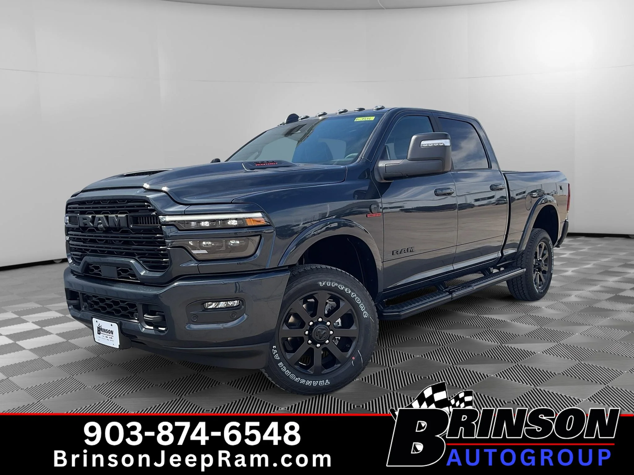 New 2027 Forged Blue Metallic Exterior Paint RAM Laramie image 1