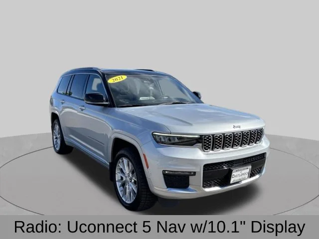 Used 2021 Silver Jeep Summit image 9