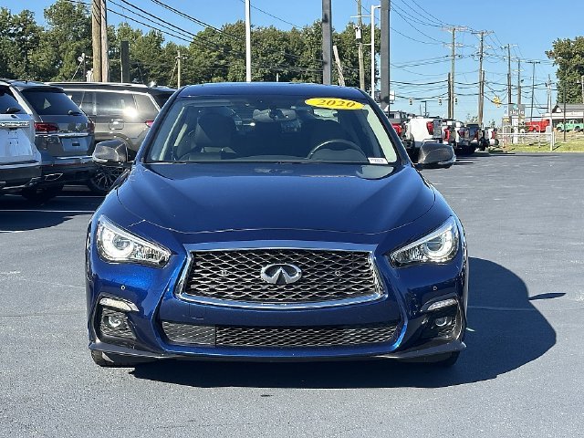 Used 2020 Silver INFINITI Sport image 2