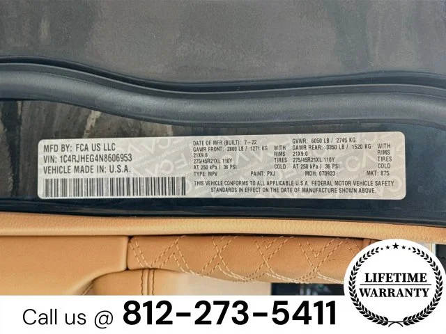 Used 2022 Black Jeep Summit Reserve image 34