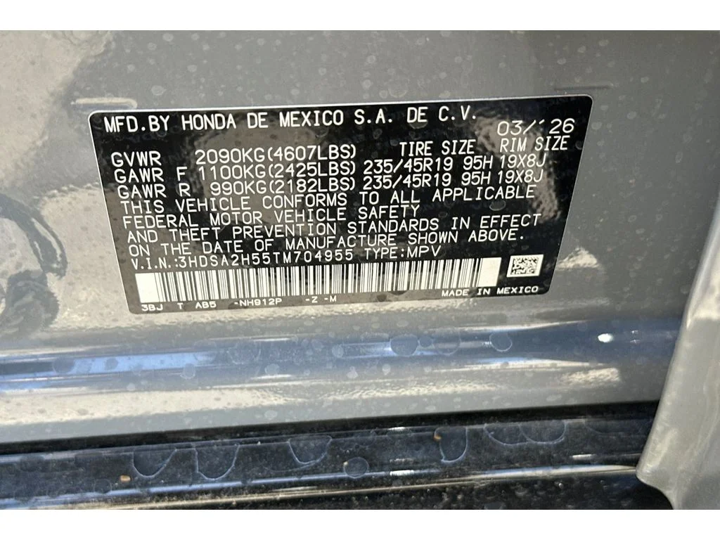 New 2026 Urban Gray Pearl Acura w/A-Spec Package image 24